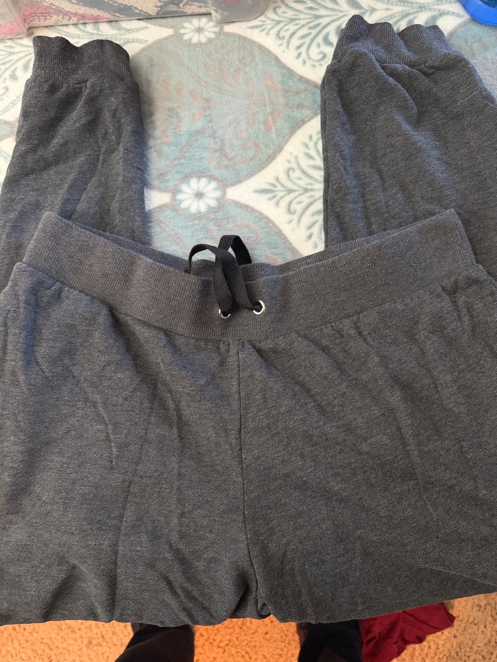 Victoria's Secret Dark Gray Drawstring Joggers